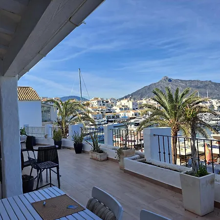 호스텔 Huge Penthouse With Private Shared Terrace And Kitchen Views 마르베야