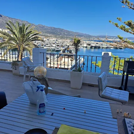 호스텔 Huge Penthouse With Private Shared Terrace And Kitchen Views 마르베야